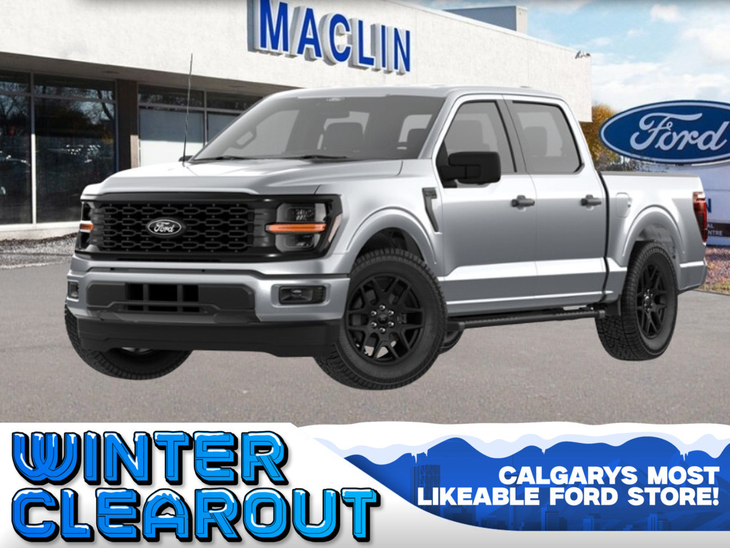 2026 Ford F-150 STX 4WD SuperCrew | BLACK APPEARANCE PKG | SYNC 4