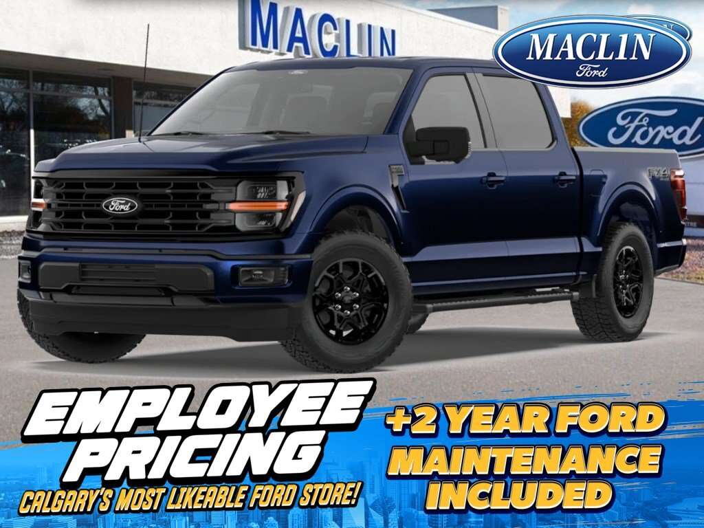 2026 Ford F-150 XLT | 302A: BLACK APPEARANCE | FX4 OFF-ROAD