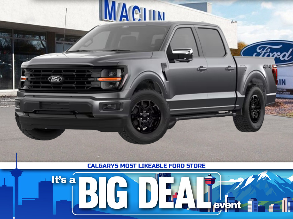 2026 Ford F-150 XLT 4X4 | BLACK APPEARANCE PKG | BED UTILITY PKG