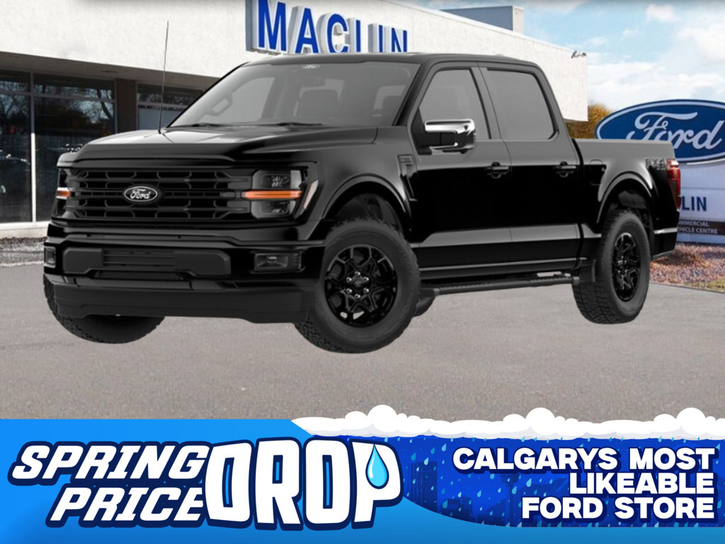 2026 Ford F-150 XLT 4X4 SUPERCREW | BLACK APPEARANCE PACKAGE