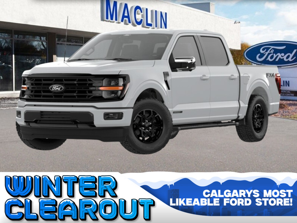 2026 Ford F-150 XLT 4X4 SUPERCREW | BLACK APPEARANCE PACKAGE