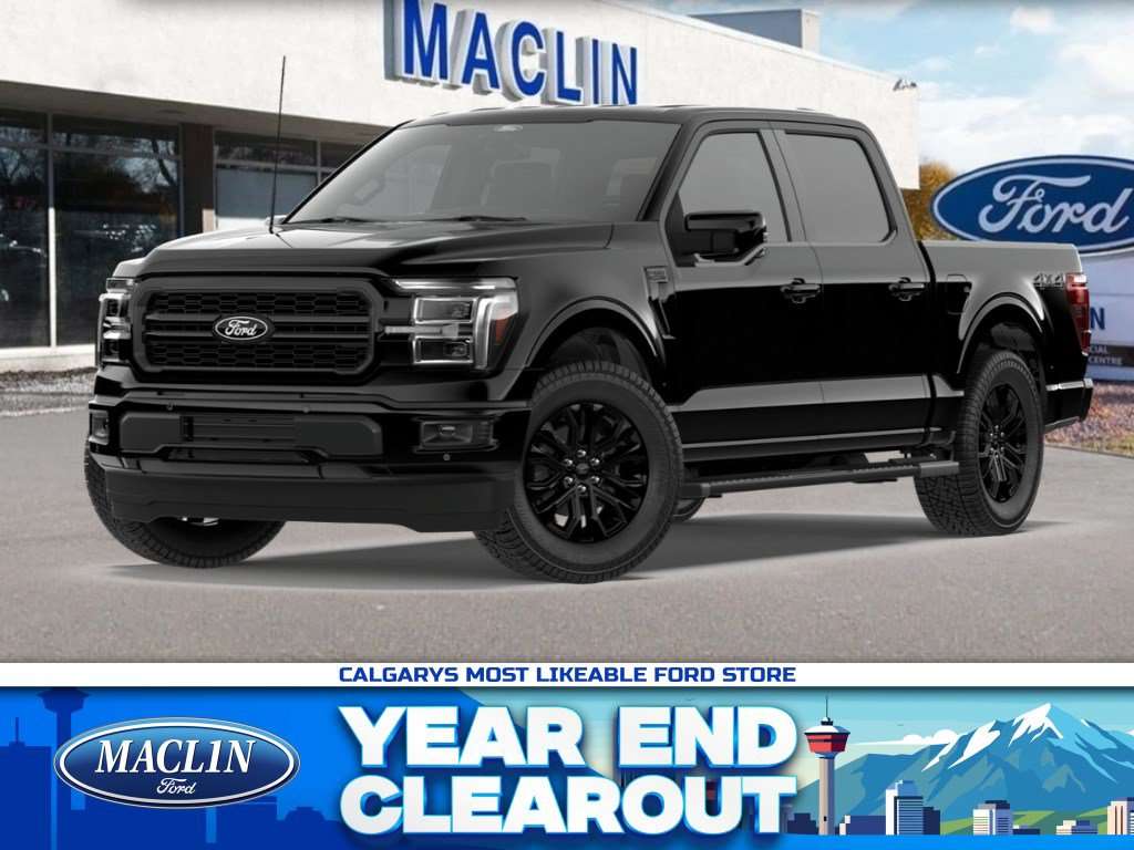 2026 Ford F-150 LARIAT | 502A: BLACK APPEARANCE | MOONROOF