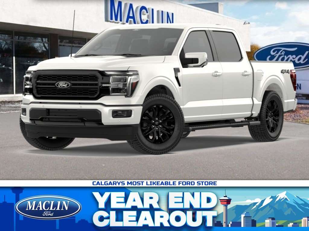 2026 Ford F-150 LARIAT | 502A: BLACK APPEARANCE | MOONROOF