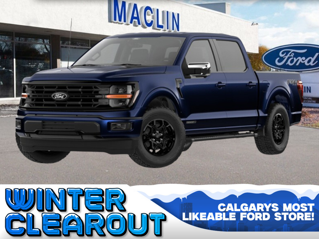 2026 Ford F-150 XLT 4X4 SUPERCREW | BLACK APPEARANCE PACKAGE
