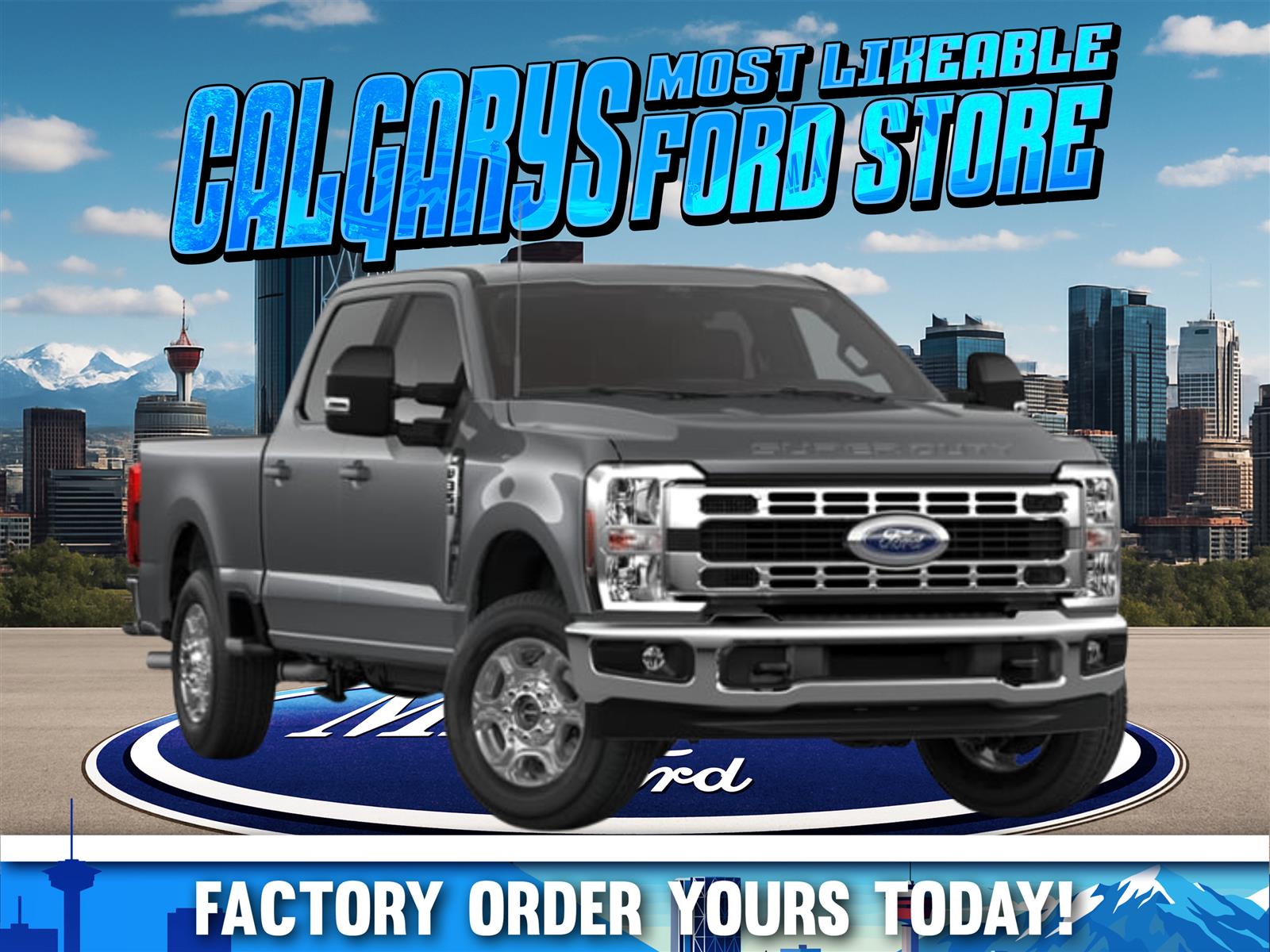 2026 Ford F-350 XLT 7.3L Godzilla V8 - Factory Order!