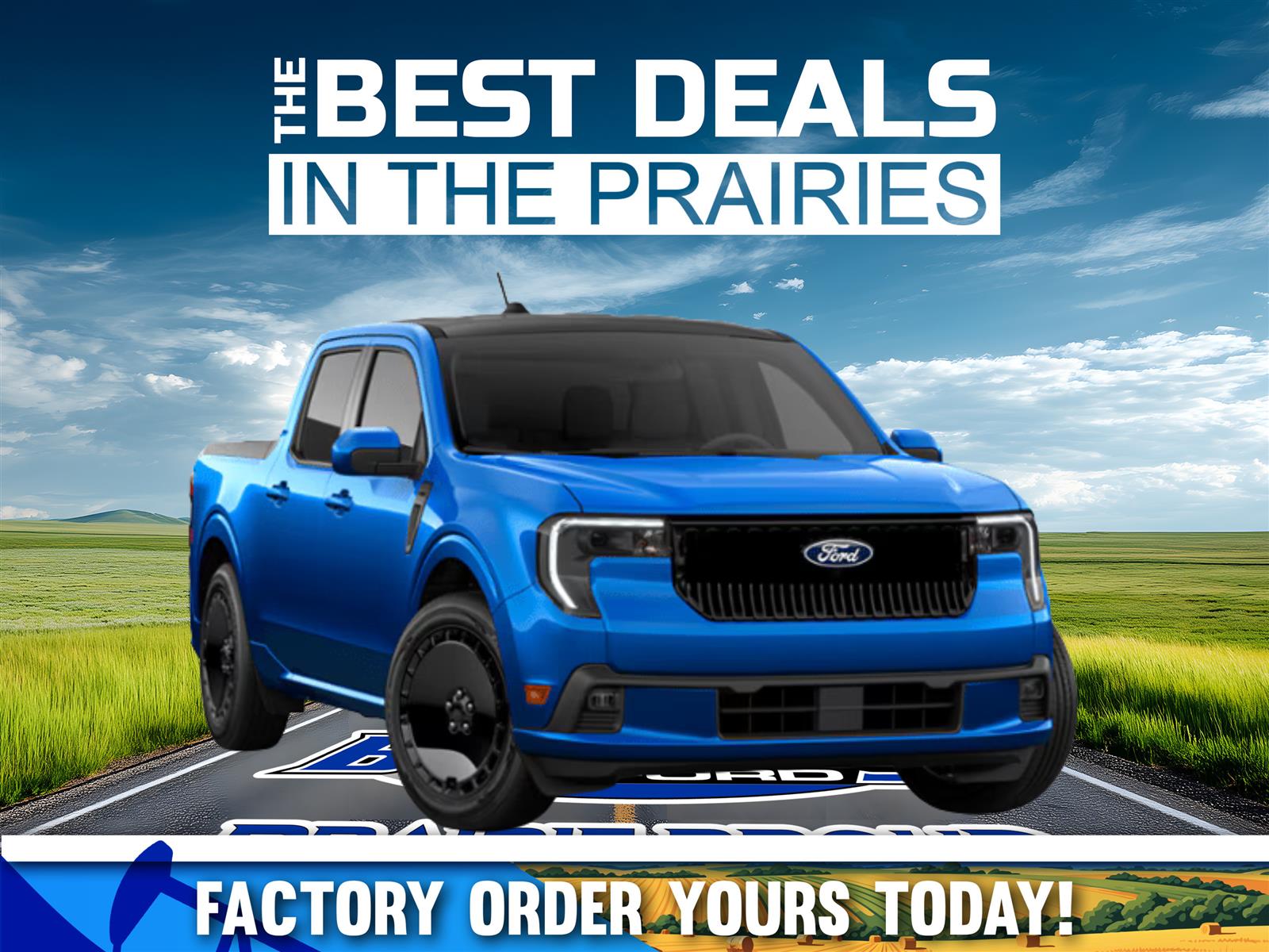 2026 Ford Maverick LOBO LARIAT - Factory Order!