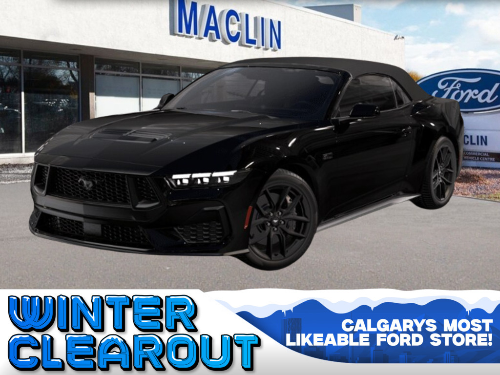 2026 Ford Mustang GT Premium Convertible | NITE PONY PKG | SYNC 4