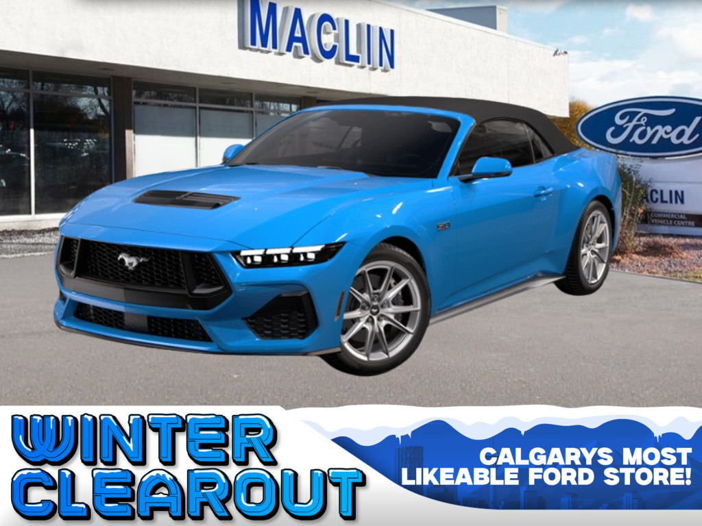 2026 Ford Mustang GT Premium Convertible | ACTIVE VALVE EXH | SYNC 4