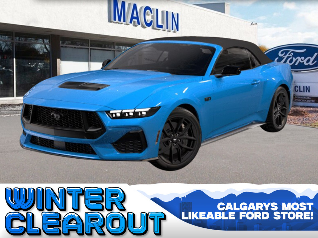 2026 Ford Mustang GT Premium Convertible | NITE PONY PKG | SYNC 4