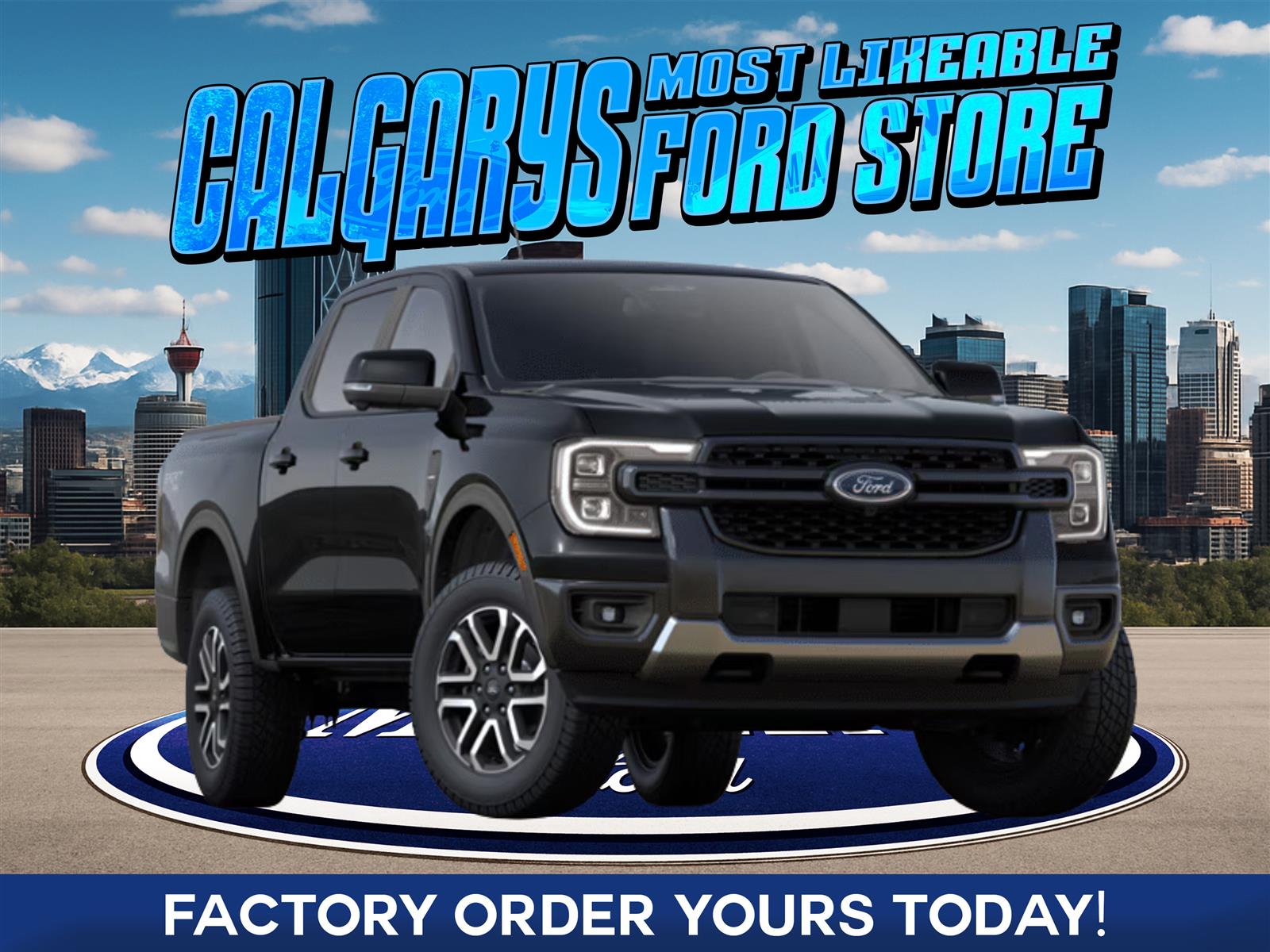 2026 Ford Ranger LARIAT - Factory Order !