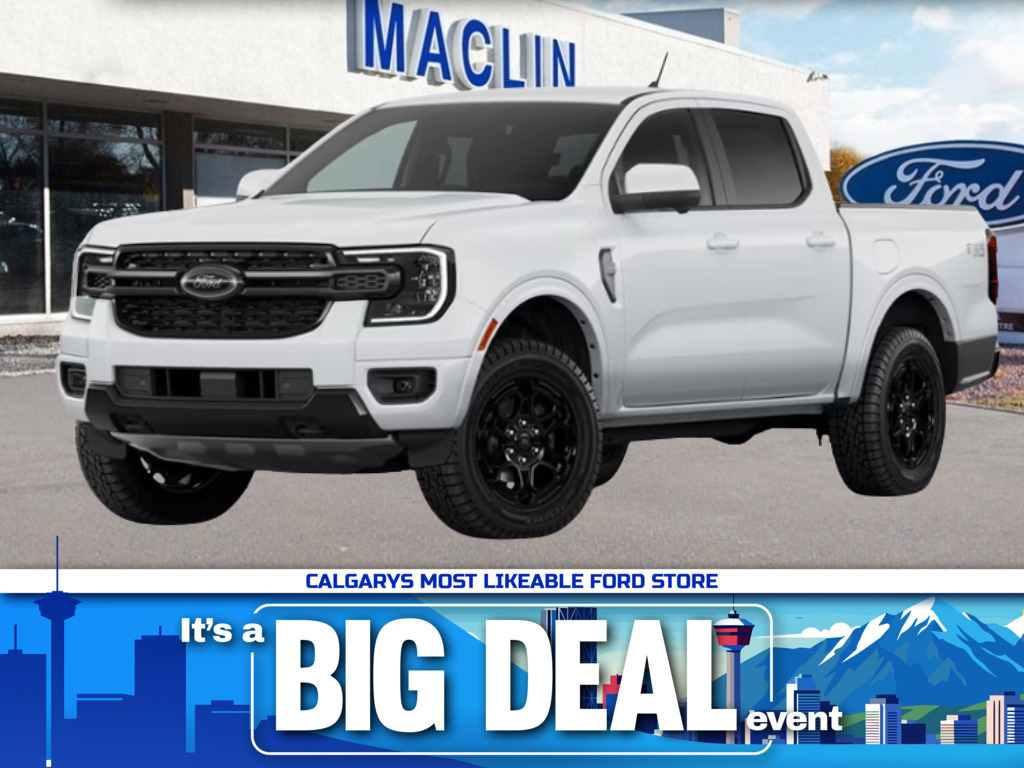 2026 Ford Ranger LARIAT | BLACK APPEARANCE PACKAGE |