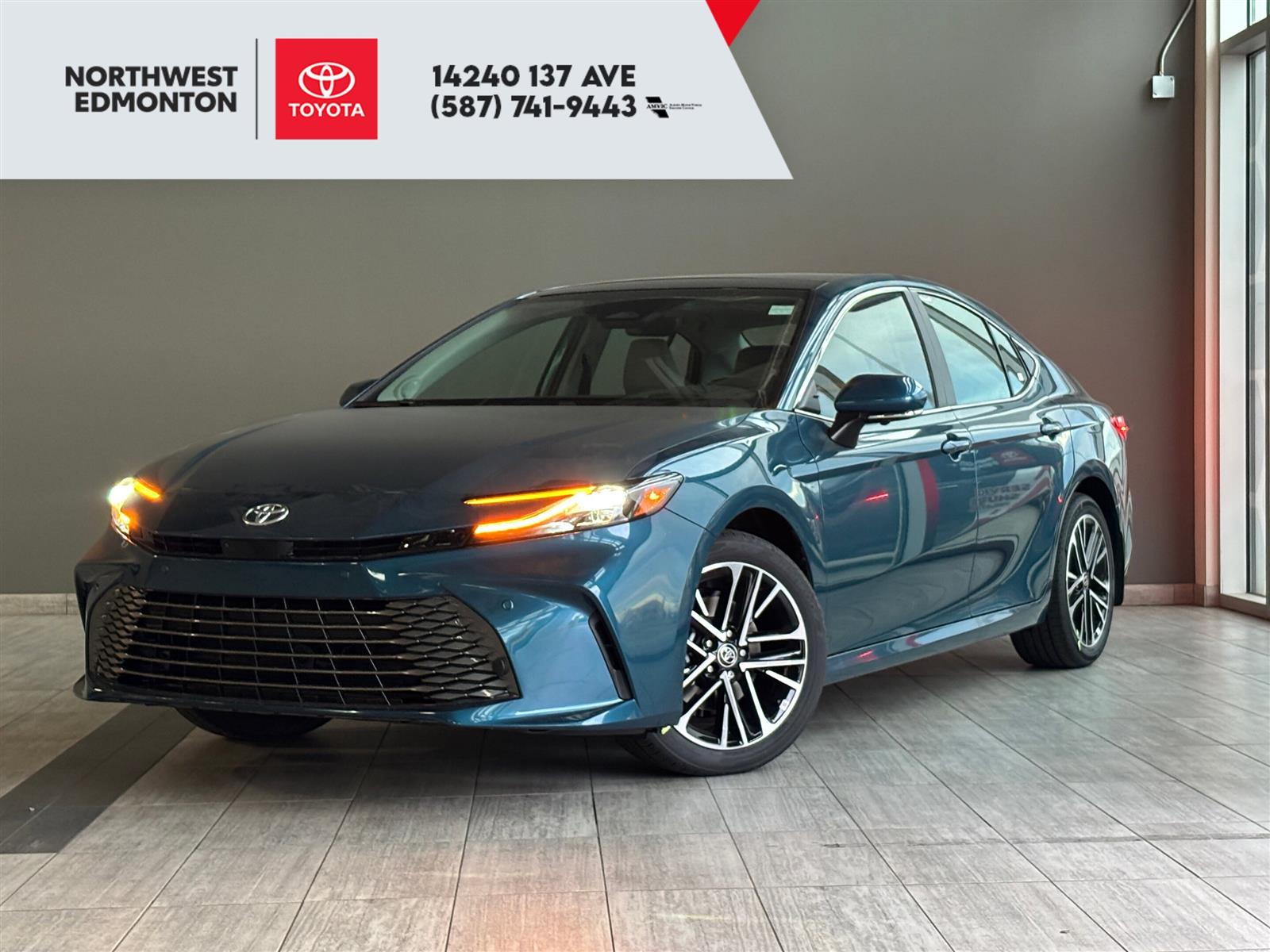 2026 Toyota Camry XLE | Ocean Gem | White Interior