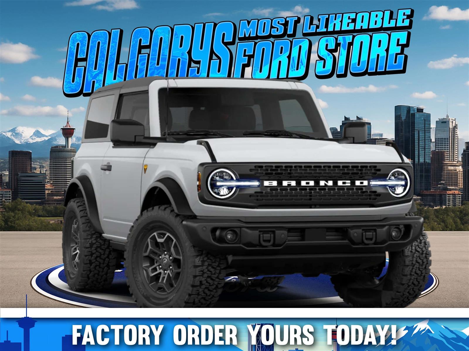 2027 Ford Bronco BADLANDS | 2 DOOR | 334A - Factory Order!