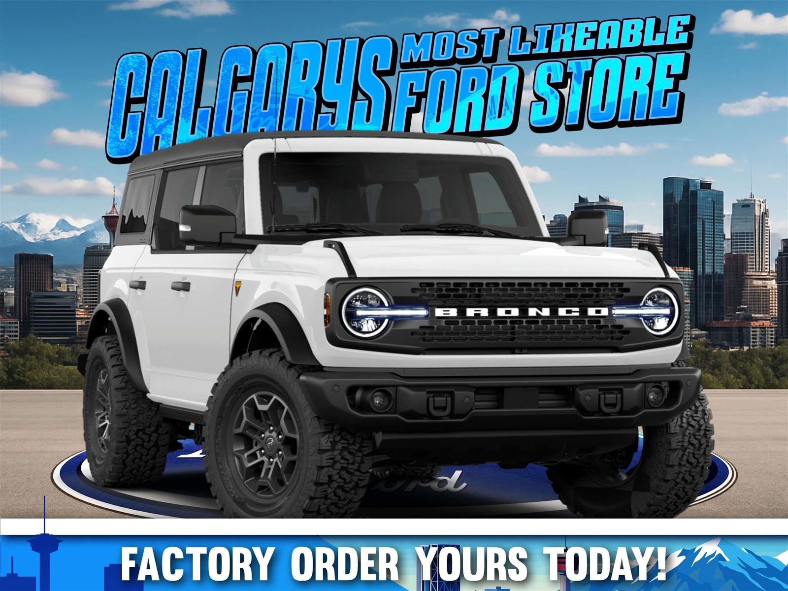 2027 Ford Bronco BADLANDS 334A - Factory Order!