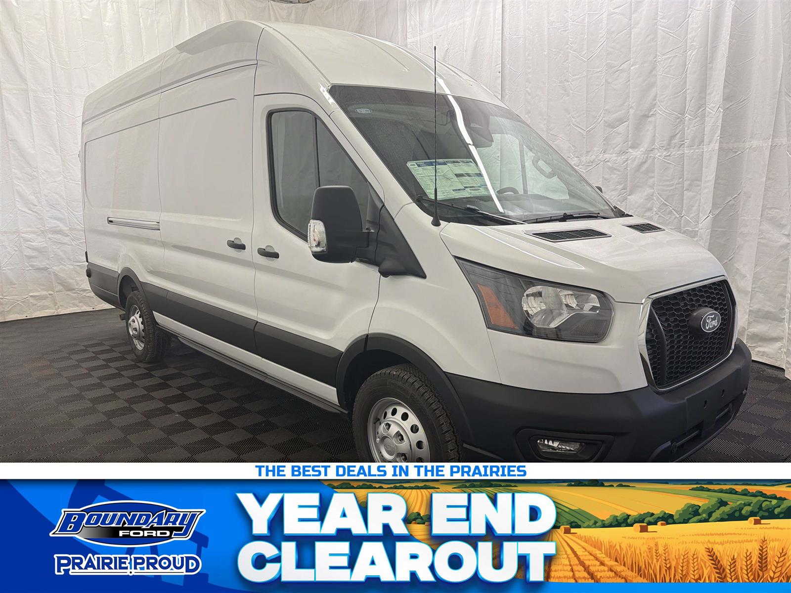 2027 Ford Transit-Cargo-Van T-350 148  EL Hi Rf 9500 GVWR RWD